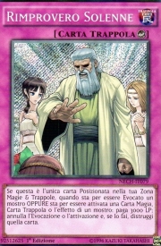Rimprovero sol